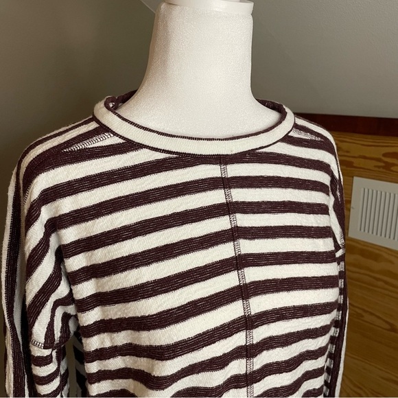 Madewell Striped Slub Long Sleeve Sweater Extra Small - Picture 5 of 13